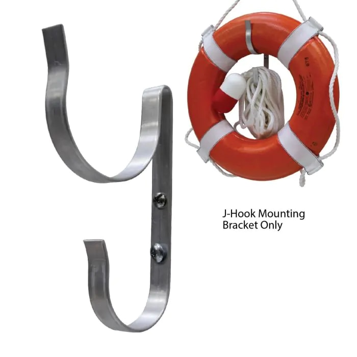 Kemp USA Ring Buoy JHook Mounting Bracket