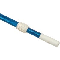 8'16' Blue Telescopic Pole Smooth Fini