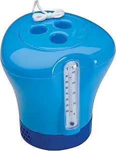 Floating Chlorinator/Thermometer Combo
