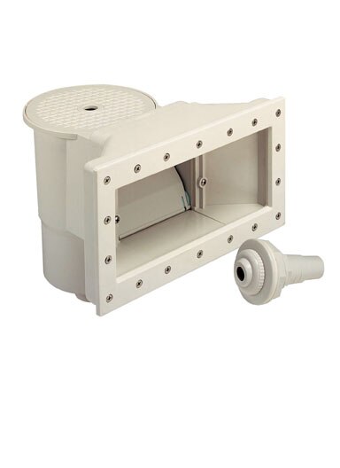 Wide Mouth Wall Skimmer with return fitt