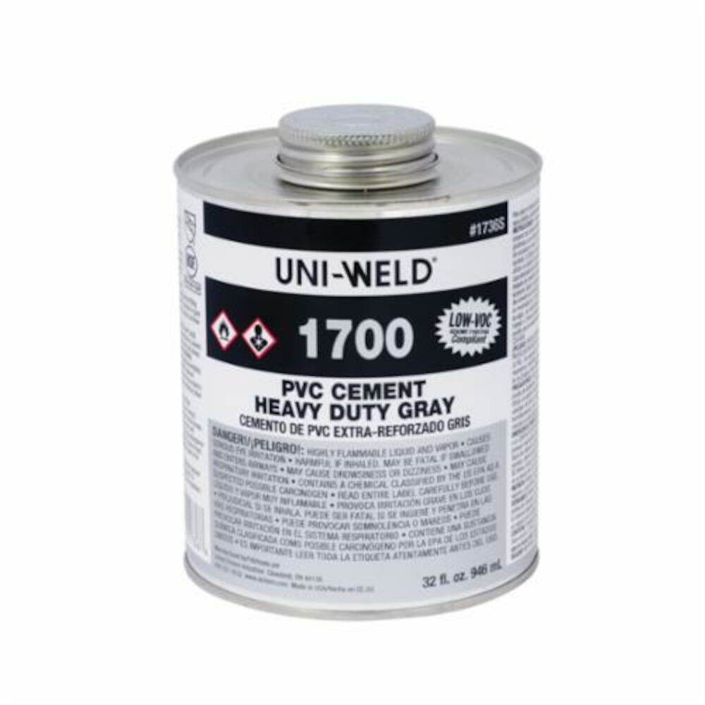 PVC CEMENT HVY BODY GRAY