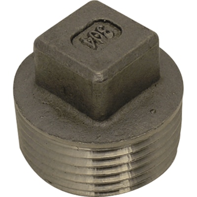 2 1/2 in Standard Closed Plug 21/2 threads