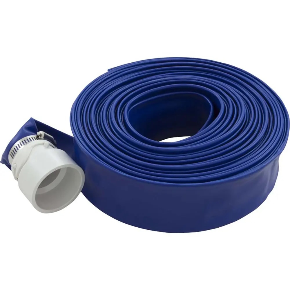 BACK WASH HOSE 15 X 50' OCEAN BLUE