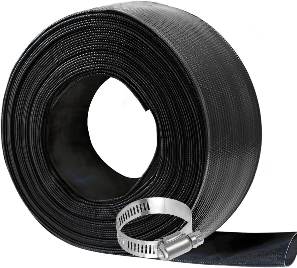 BACKWASH HOSE 2 X 50' OCEAN BLUE