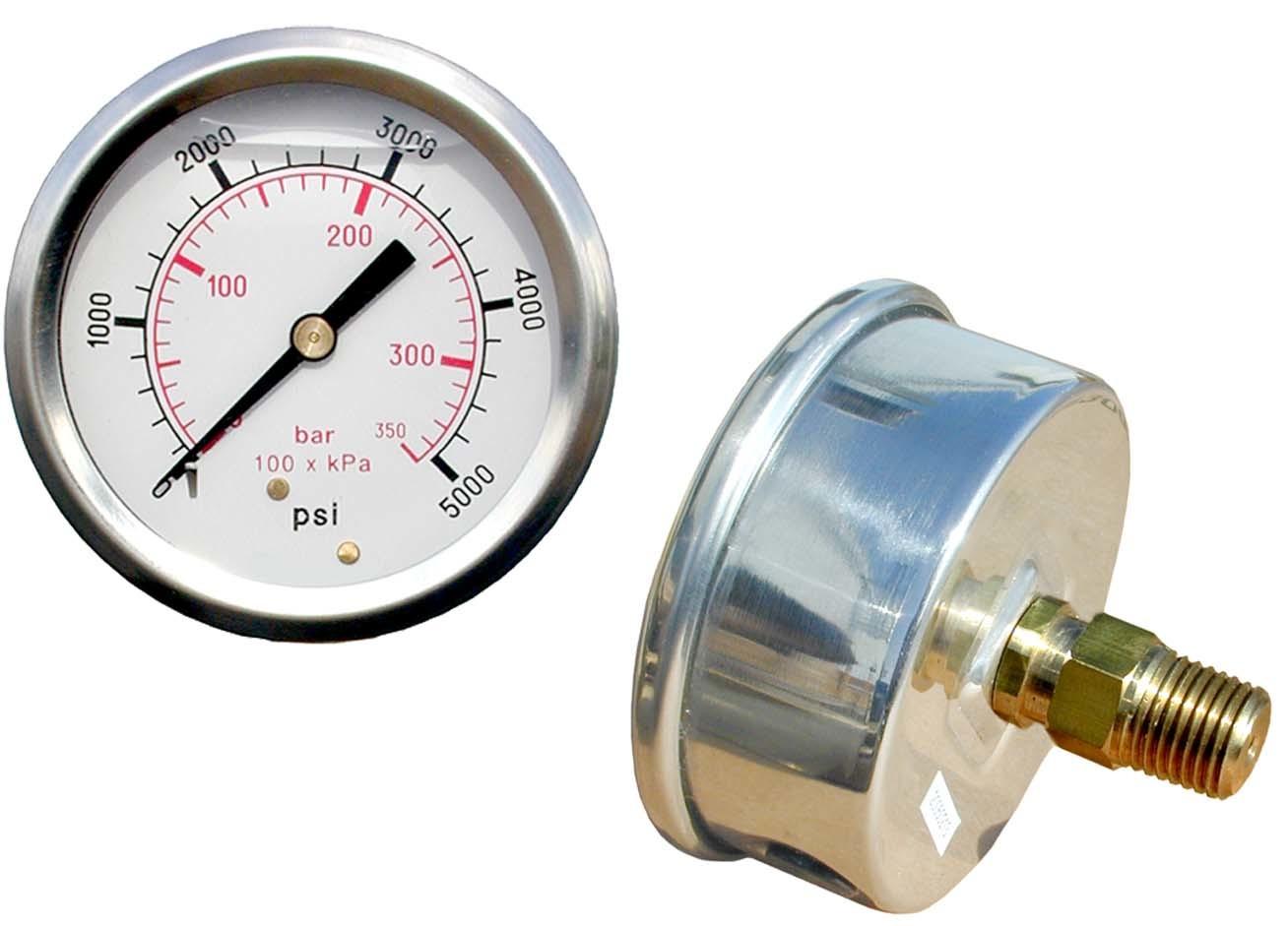 1/4 Back Mount Pressure Gauge