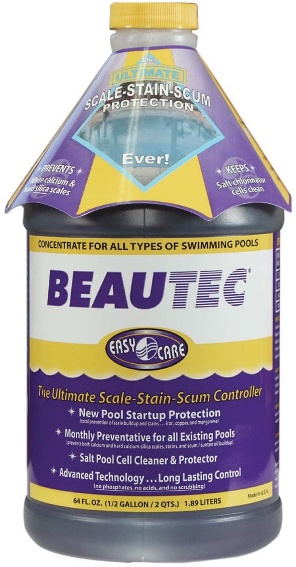 Beautec Ultimate Calcium Preventative Salt Cell Protector New Pool Startup 64 fl oz 189 liters