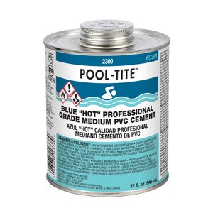 Glue Medium PVC Hot Blue 32oz