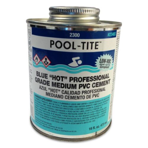 Glue Medium PVC Hot Blue 16oz