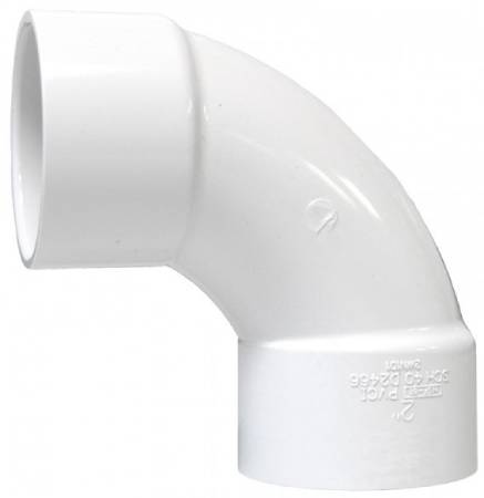 2x90D PVC SCH40 STREET ELBOW SPxSOC