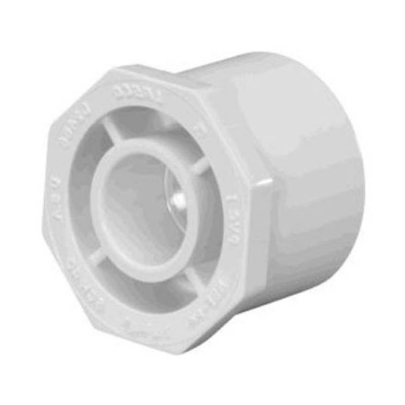 437-210 1/2x3/4 PVC SCH40 RED BUSHING SPxSO