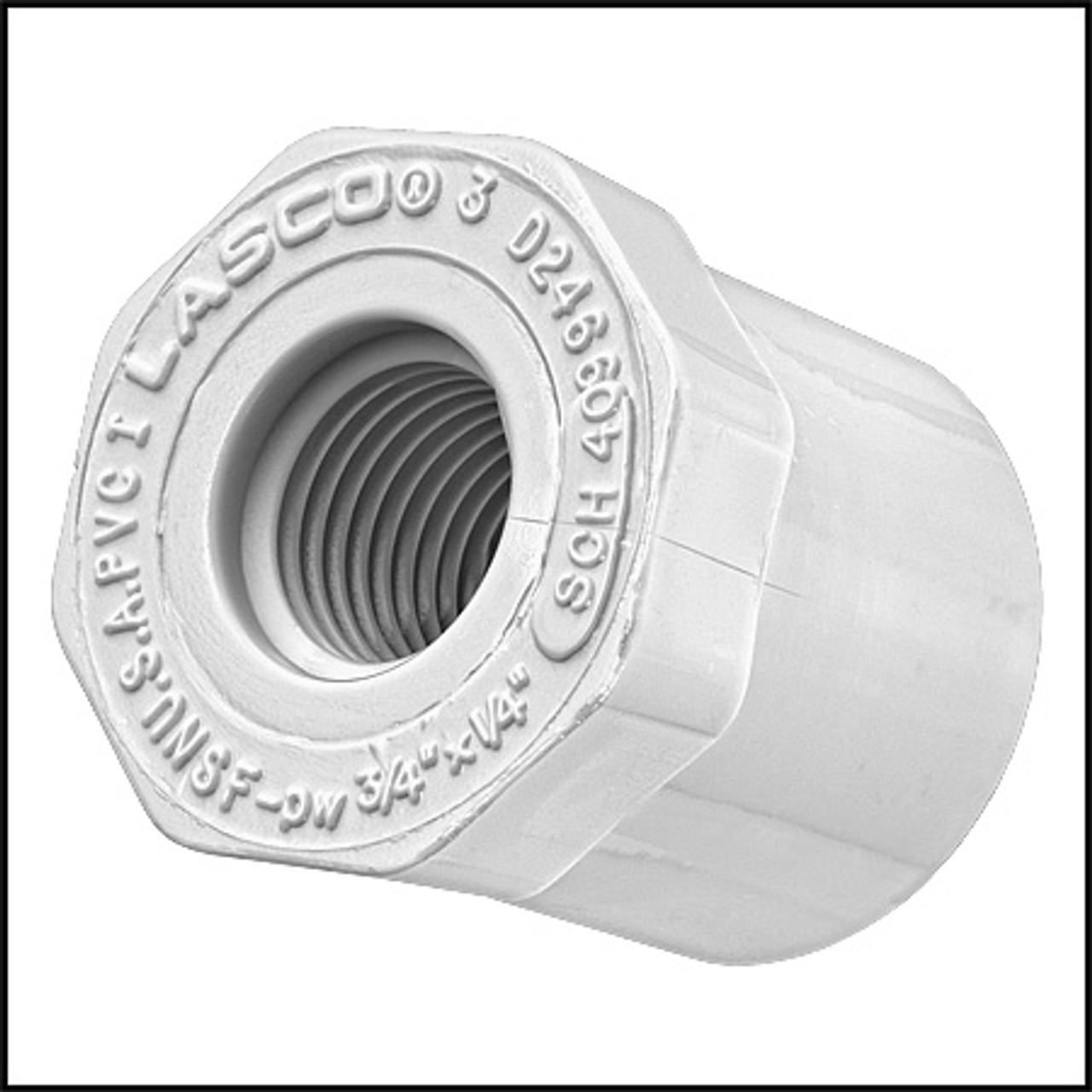 438-098 3/4 slip x 1/4 female slip red bushing