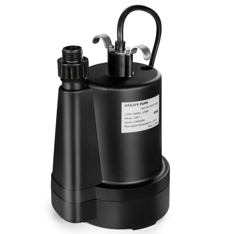 55ASP 115V 60Hz 1/4 HP 35 GPM Submersible Sump Pump 10' power cord