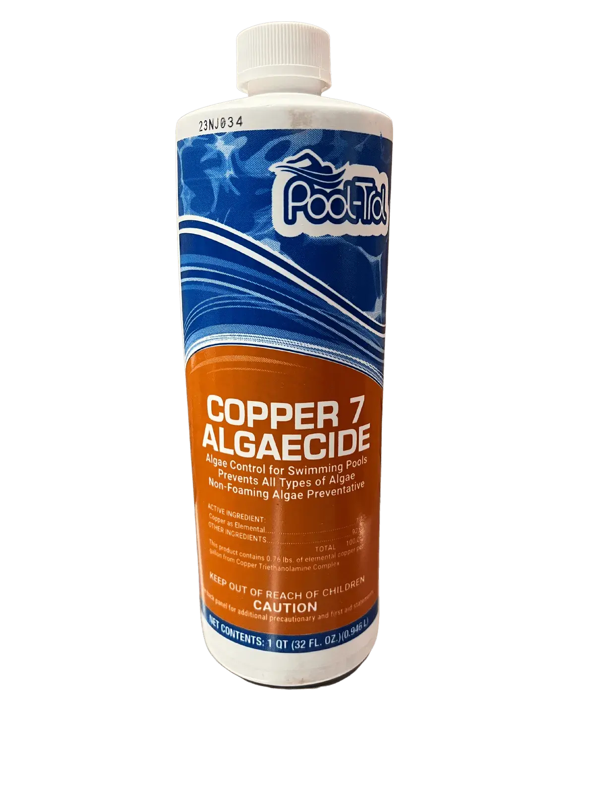 POOL TROL COPPER 7 ALGAECIDE 12x1 QT