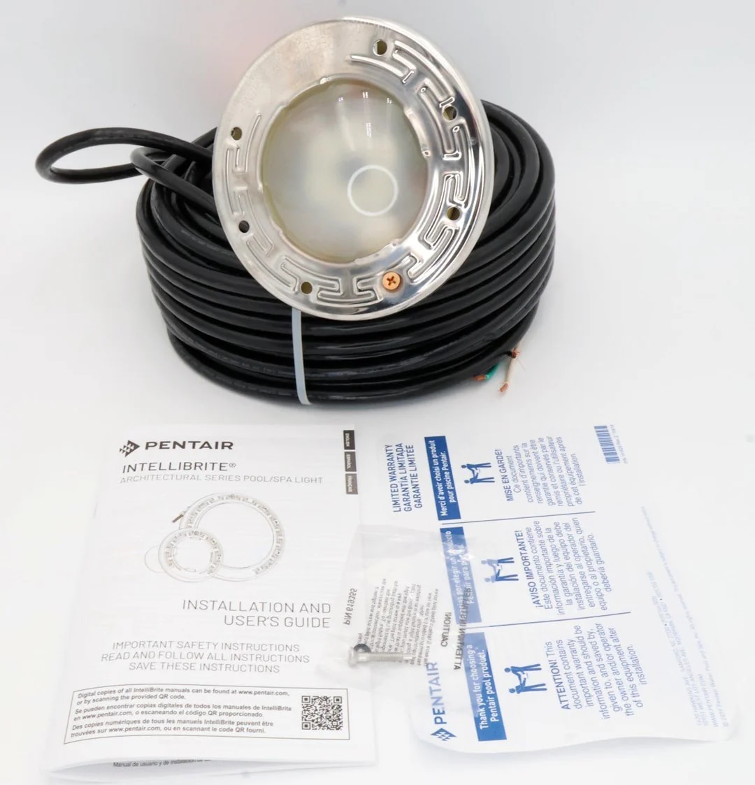 LT IB AS 100' 120V WHT SPA