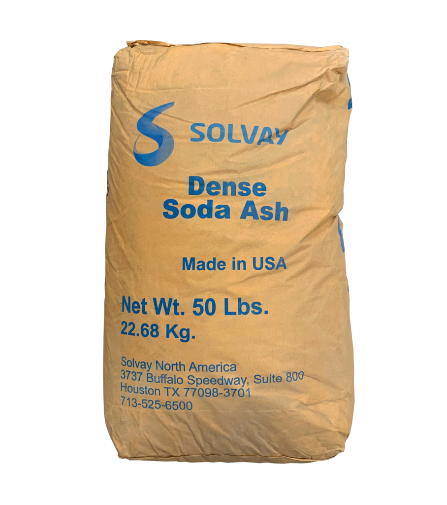 Soda Ash dense 50 Lb Bag 54 on Pallet