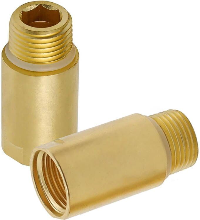 23/8in Brass Hook Plug 25in pipe