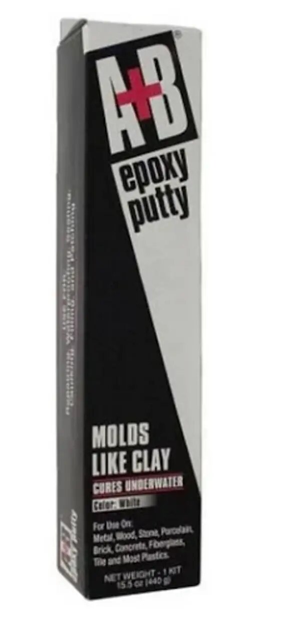 AB EPOXY 140Z WHITE PUTTY
