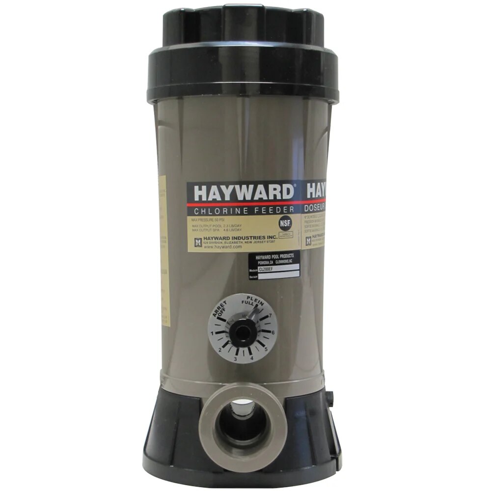 AUTO CHLORINE FEEDER IN LINE