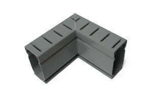 90 Degree Angle/Deck Drain Grey Case Quantity 10