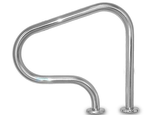 ECONOMY FIGURE 4 GRAB RAIL WITH FLANGES