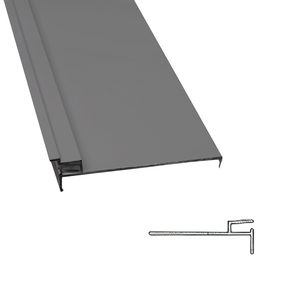 Cantilever Swimming Pool Coping Choose Color Gray Choose Options 8' Bendable Section 4 Pack 32' Total
