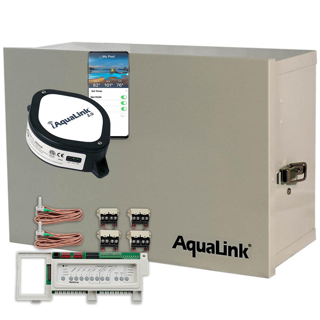 Zodiac AquaLink RS PS4 PoolSpa Bundle W