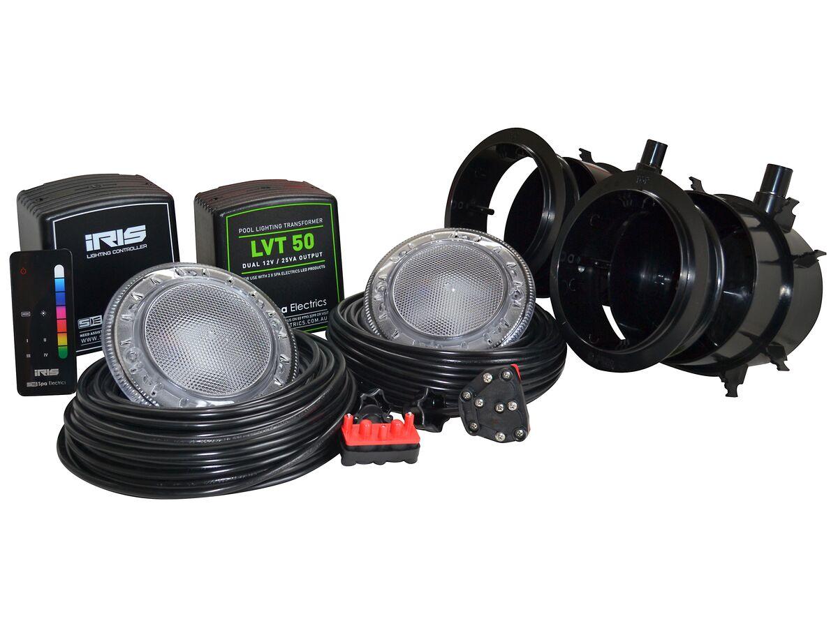 ARGON CONCRETE N1 MULTI PLUS LIGHT CLEAR RIM ADAPTOR KIT 150FT CABLE
