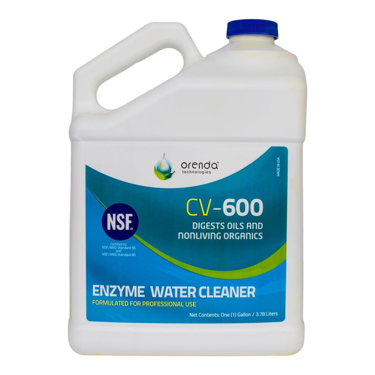 CV600 Enzyme Water Cleaner 4 x 1Gallon Carton