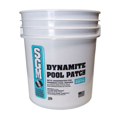 White 12 x 3 lb Pool Patch