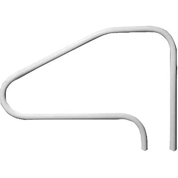 Return to Deck Hand/Grab Rail 4 Bend 48 x32 White Fully Reinforced w/metal