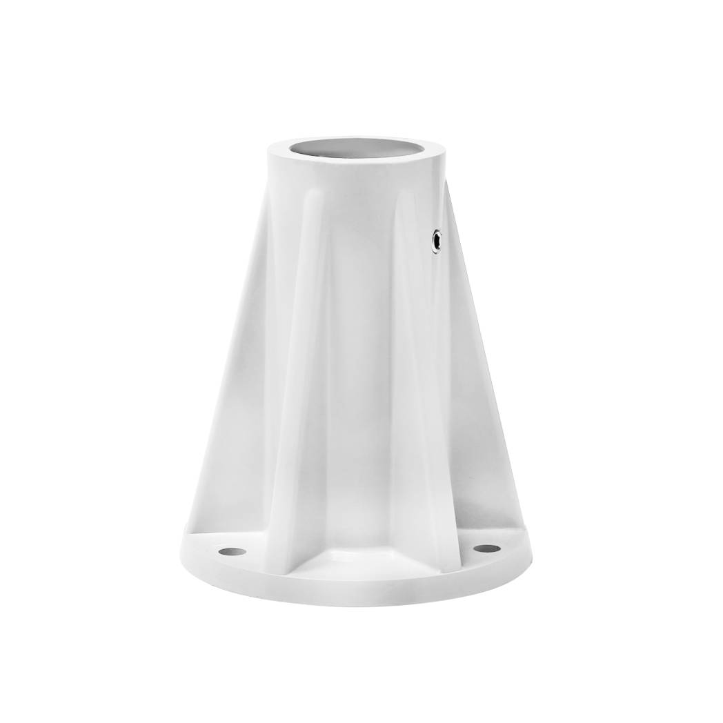 6 Surface Mount for Pool Spa Rails Ladders White